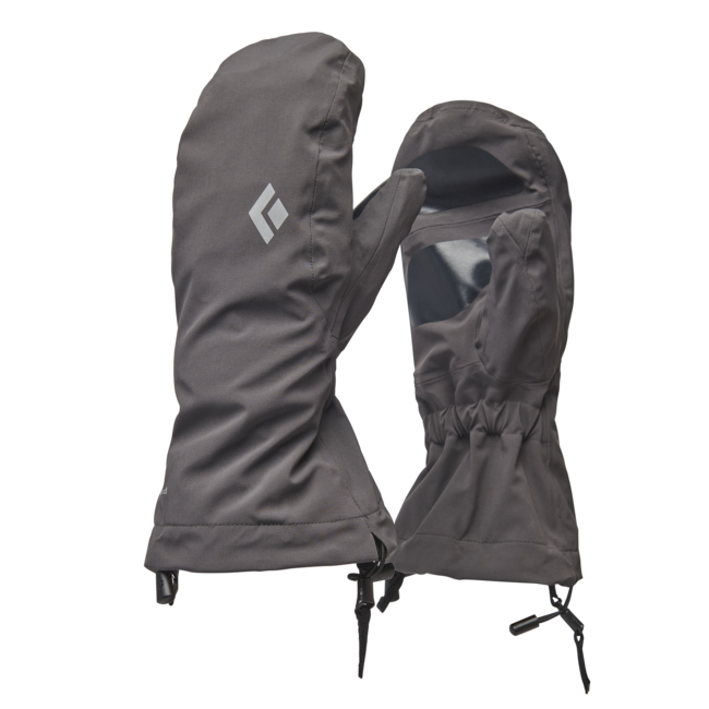 Black Diamond Waterproof Overmitts Winterhandschuhe, rauch