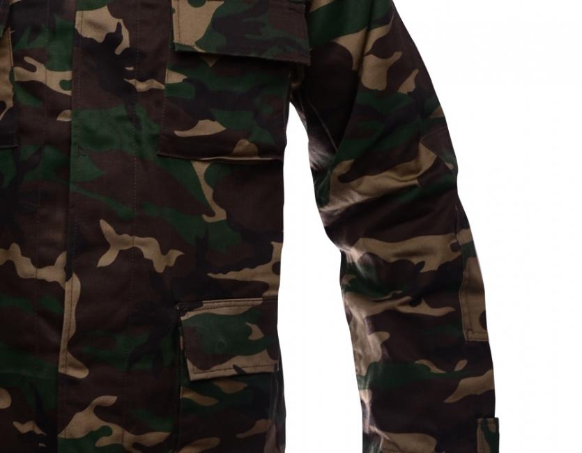O&T polna Bluse Hunter Grant, vzor woodland