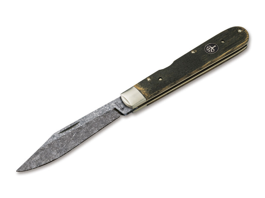 BÖKER 1906 Schloss Burg taschensammlermesser 8,1 cm, eiche
