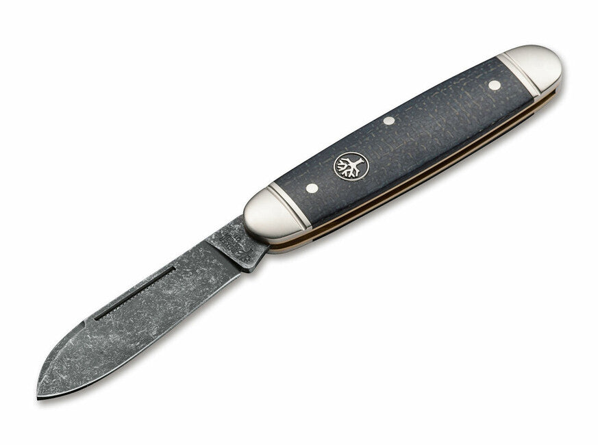 BÖKER Club Knife Jute taschenmesser 7,2 cm, schwarz, micarta
