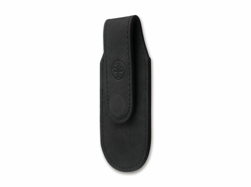 BÖKER magnetisches Messeretui aus Leder, schwarz