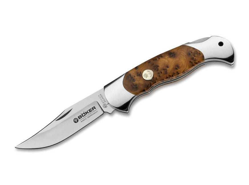 BÖKER Manufaktur Solingen Scout Thuja taschenmesser 9 cm, thuja holz