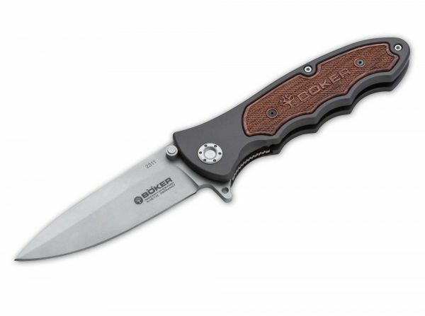 BÖKER Manufaktur Solingen Turbine taktisches messer 9,7 cm, palisanderholz