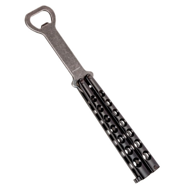 BÖKER Magnum Balisong bieröffner, schwarz, 21cm