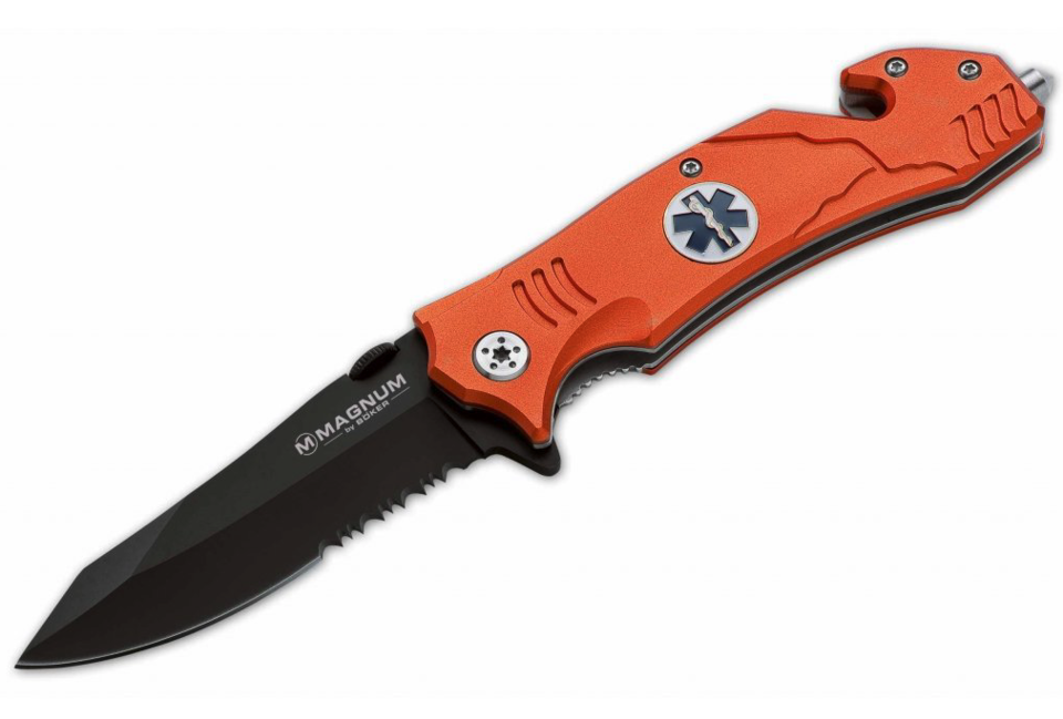 BÖKER Magnum Aufklappmesser 20,8cm, schwarz
