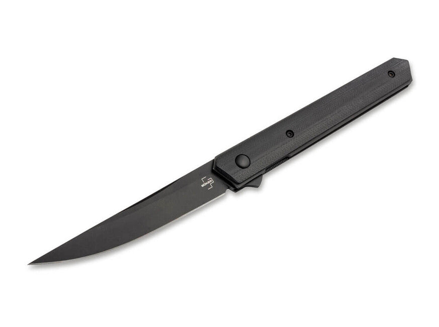 Böker Plus Kwaiken Air G10, vreckovy Messer, 9 cm, schwarz