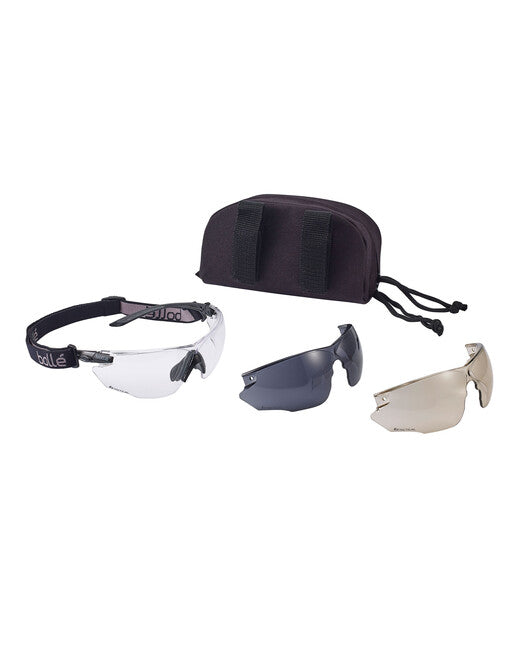 Bollé Combat taktische Brille, schwarz