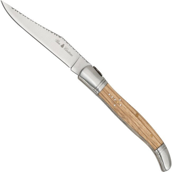 Bon Couteau Zebraholz taschenmesser 80666