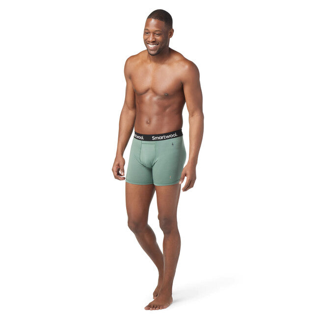 Smartwool M MERINO BOXER BRIEF BOXED herren Salbei