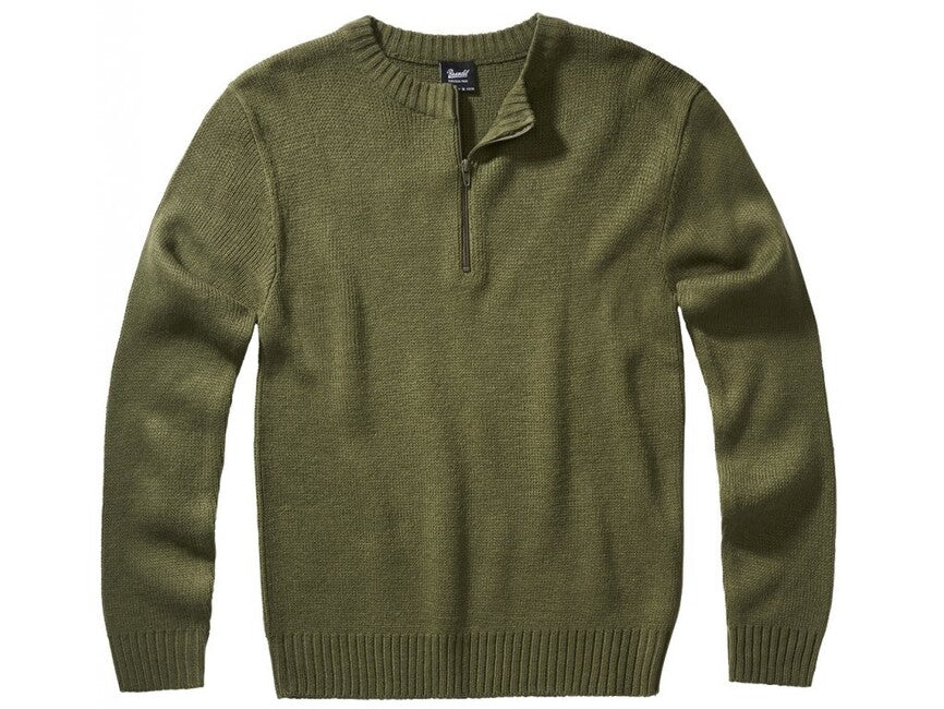 Brandit Pullover, oliva