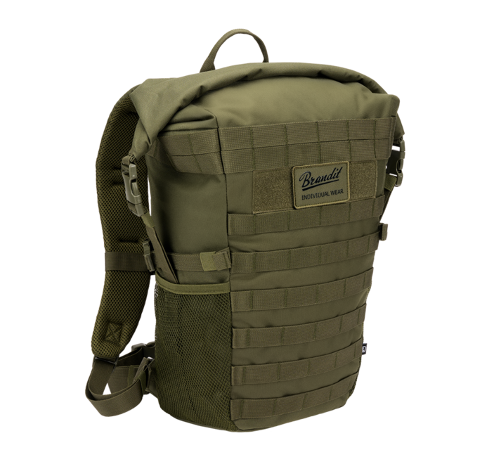 Brandit Cooper Rolltop Rucksack 20L, oliv