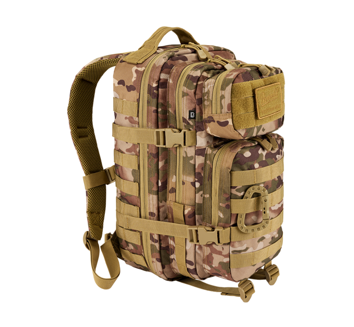 Brandit Rucksack US Assault Pack Medium 25L, taktisches tarnmuster