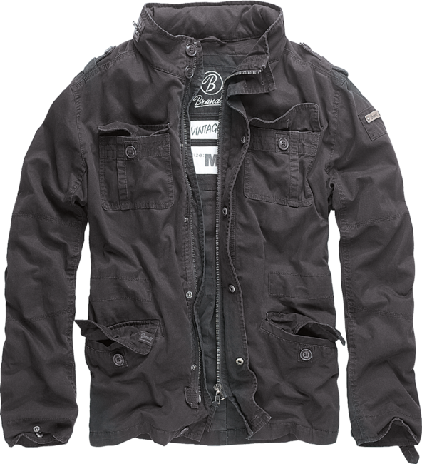 Brandit Britannia-Übergangsjacke, schwarz