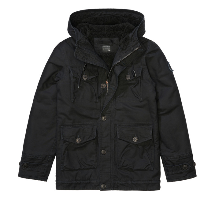 Brandit Forvert Beobachter Jacke, schwarz