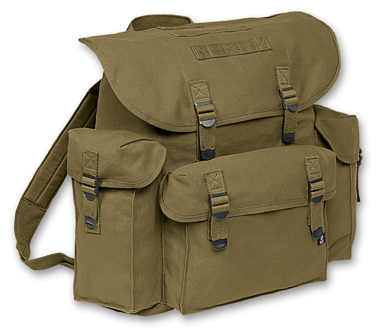 Brandit BW rucksack, oliv, 40L