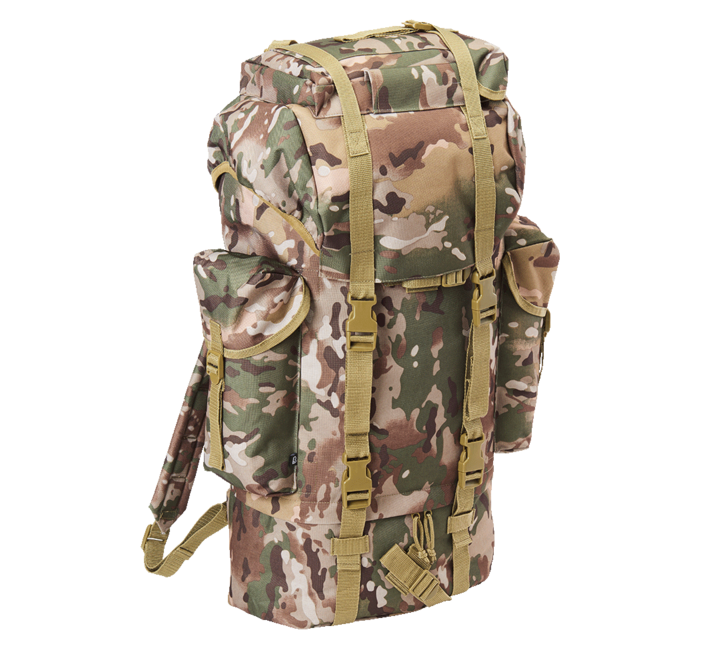 Brandit Combat Rucksack 65L, taktisches tarnmuster