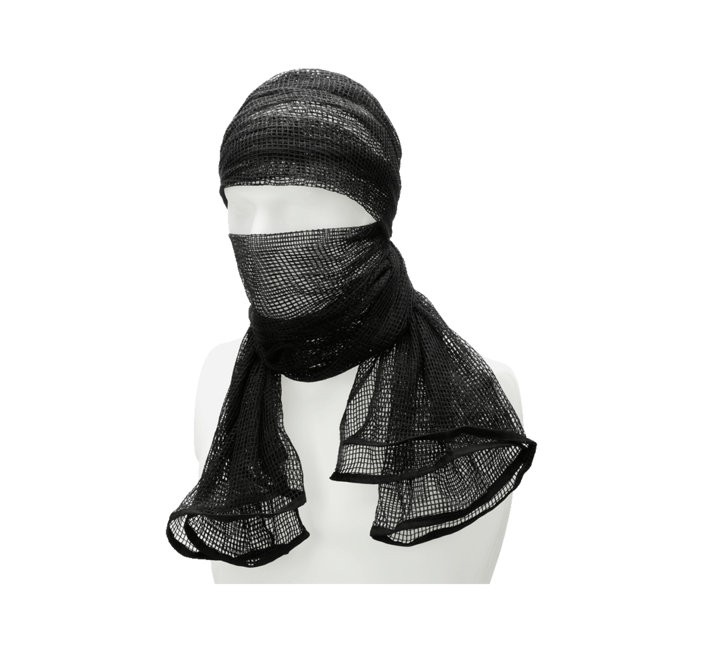 Brandit Commando Net Halstuch, schwarz
