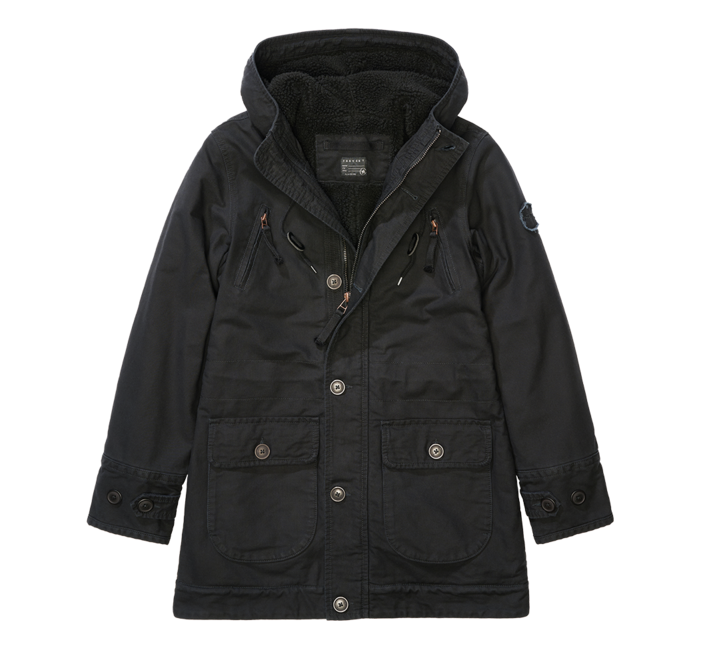 Brandit Forvert Fiss Parka, schwarz