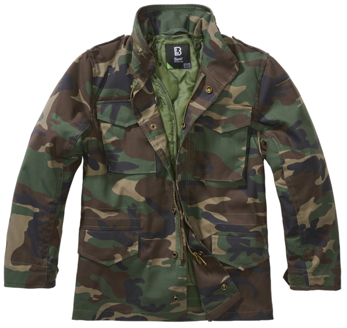 Brandit M65 Classic kinderjacke, woodland