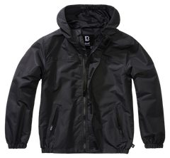 Brandit Summer Frontzip Windbreaker Kinderjacke, schwarz