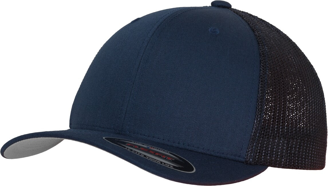 Brandit Flexfit Mesh Trucker mütze, navy blau