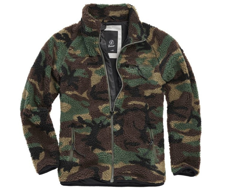 Brandit Teddyfleece fleecejacke, woodland