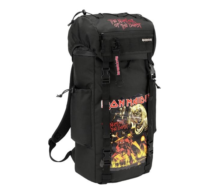 Brandit Iron Maiden rucksack 40L, schwarz