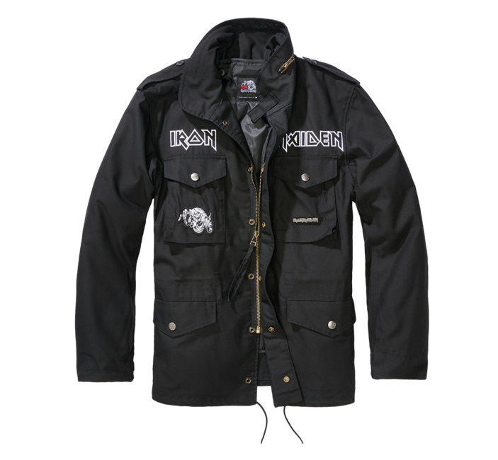 Brandit Iron Maiden jacke, schwarz
