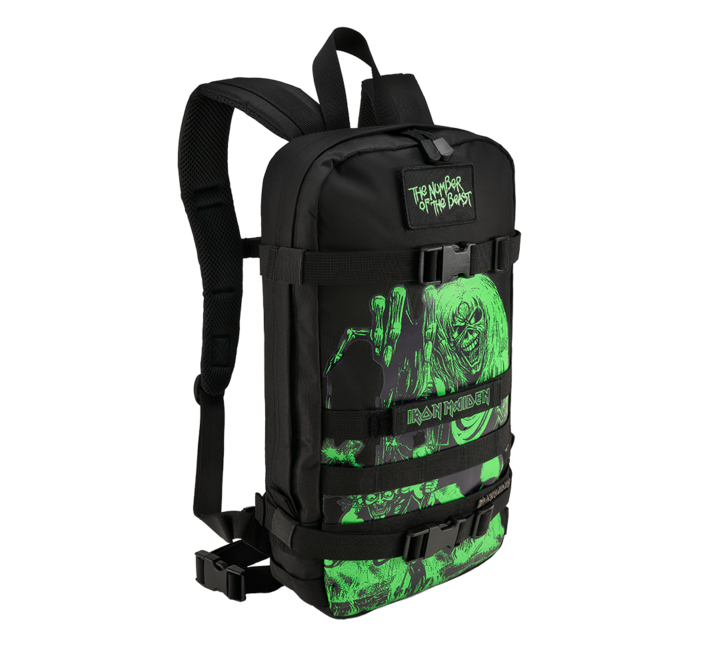 Brandit Iron Maiden US Cooper Rucksack Daypack 11L, schwarz