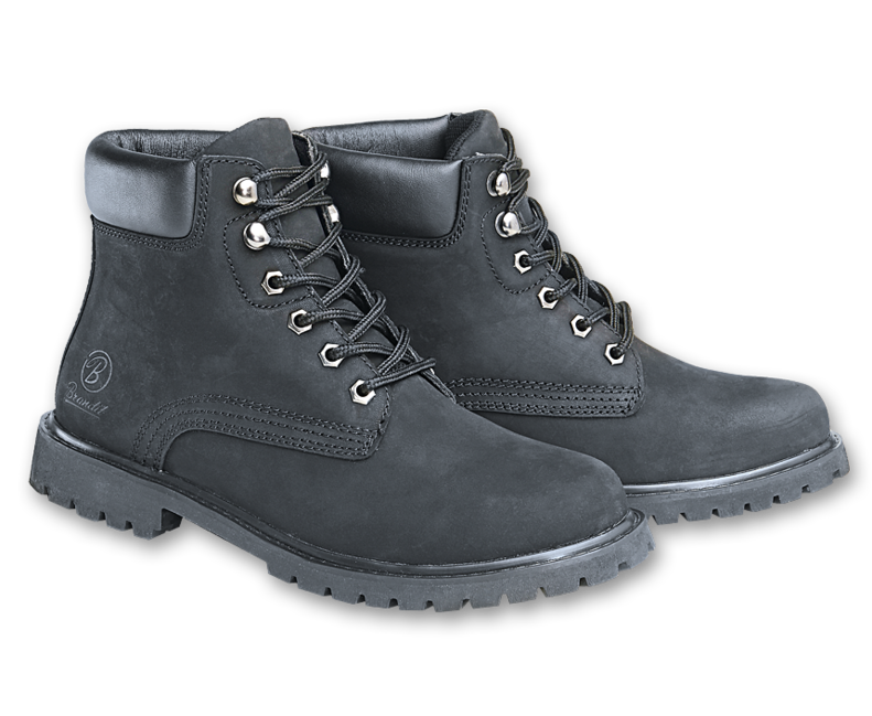 Brandit Kenyon lederstiefel, schwarz