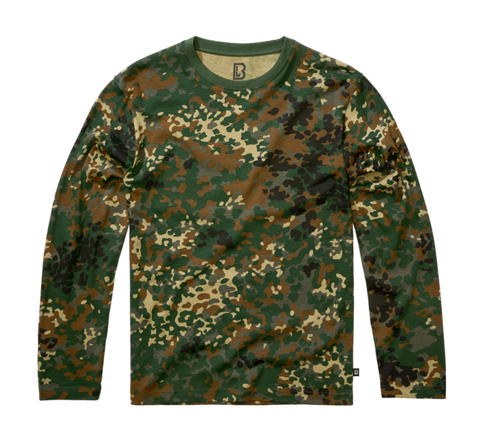 Brandit Premium langarm-T-shirt, flecktarn