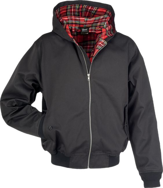 Brandit Lord Canterbury kapuzenjacke, schwarz