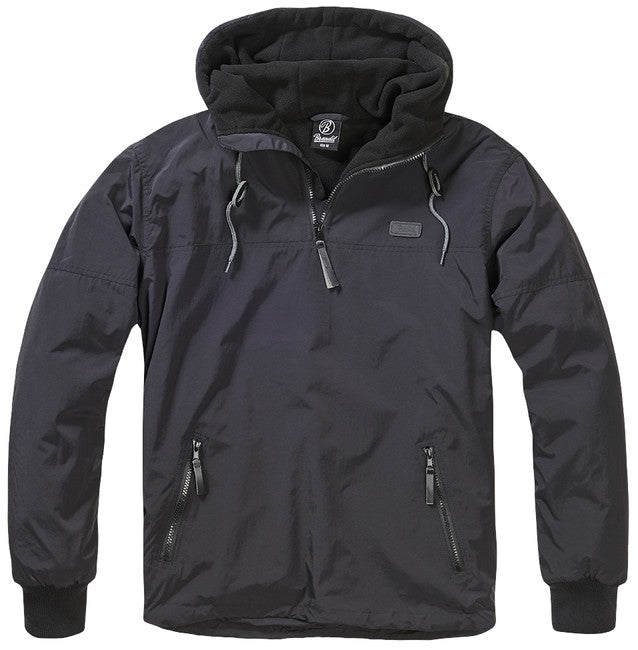 Brandit Luke Windbreaker Jacke, schwarz