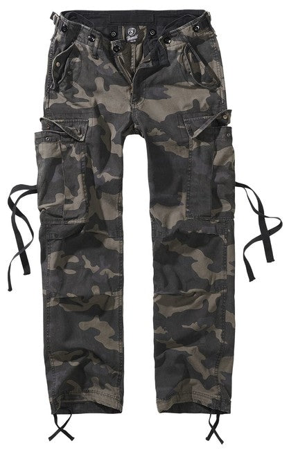 Brandit M-65 damenhose, darkcamo