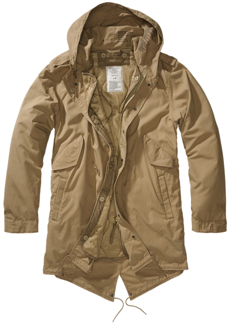 Brandit M51 US parka, camel