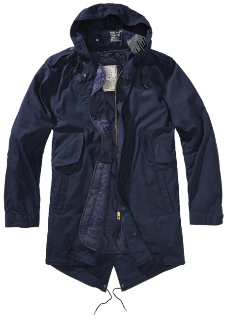 Brandit M51 US parka, navy blau