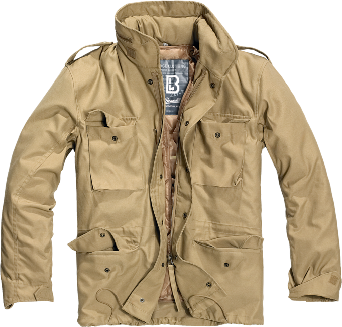 Brandit M65 klassische Übergangsjacke, camel