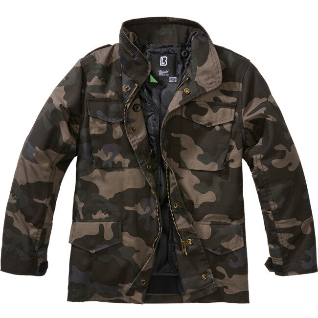 Brandit M65 Standard kinderjacke, darkcamo