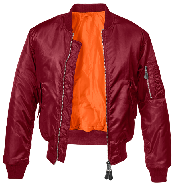 Brandit MA1 Bomber Fliegerjacke, bordeaux