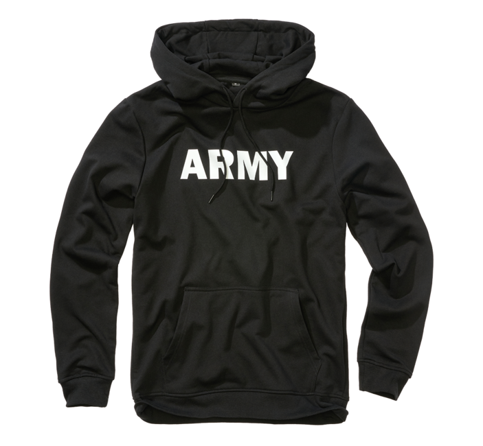 Brandit hoodie Army, schwarz
