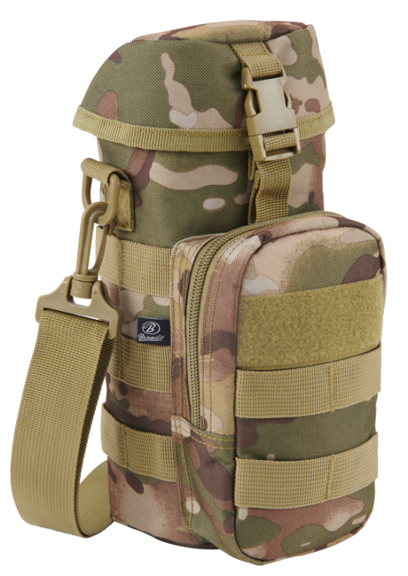 Brandit MOLLE Flaschenhalter mit tasche II, multicam