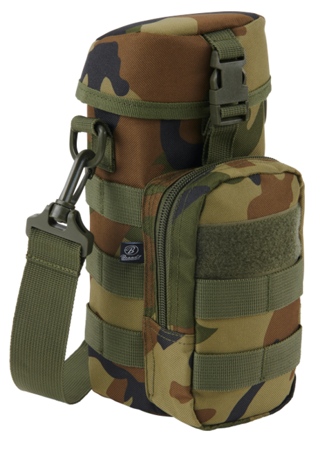 Brandit MOLLE Flaschenhalter mit tasche II, woodland