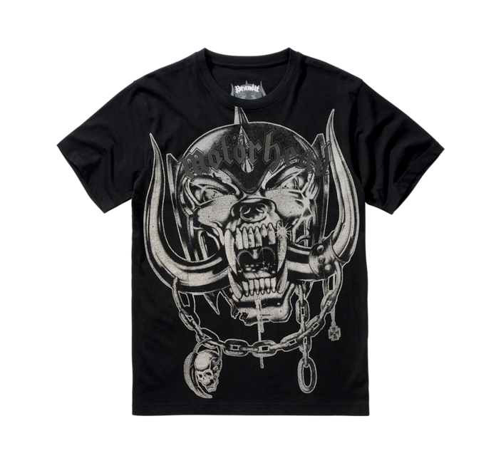 Brandit Motörhead T-shirt warpig druck, schwarz