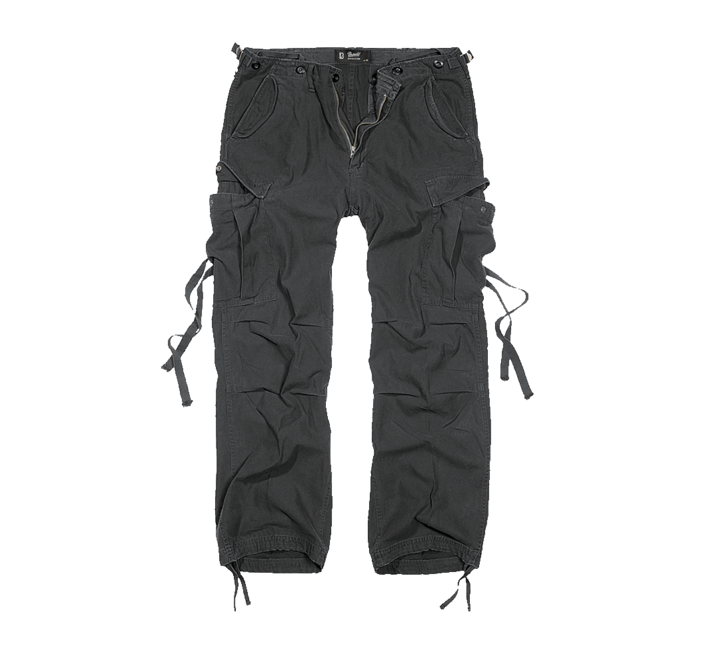 Brandit M65 Vintage-Hose, schwarz