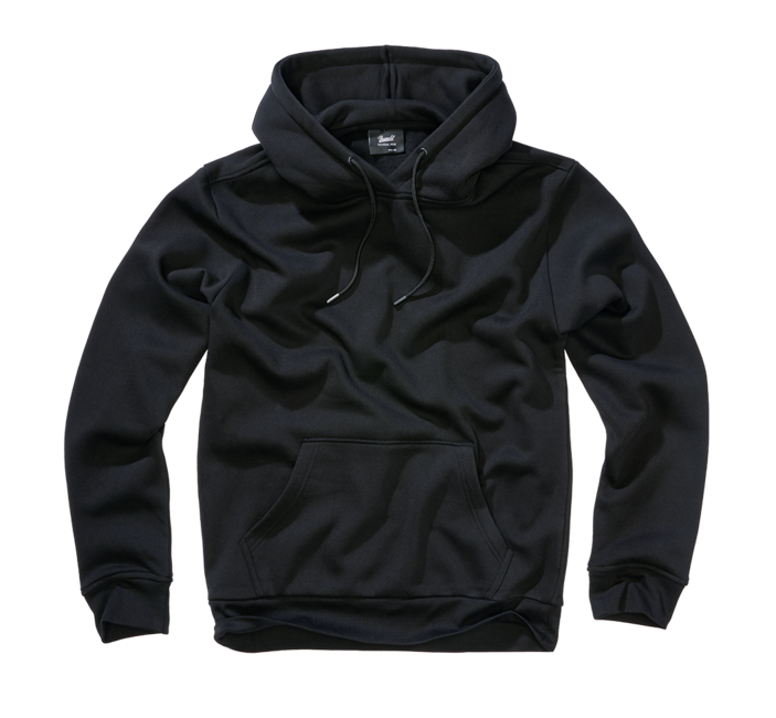 Brandit Tom Sweathoody herren kapuzenpullover, schwarz