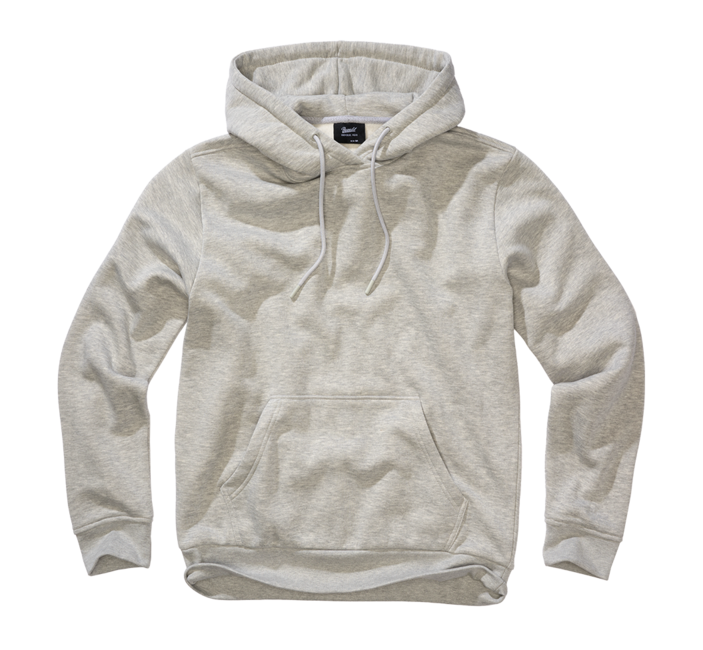 Brandit Tom Sweathoody herren kapuzenpullover, grau melange