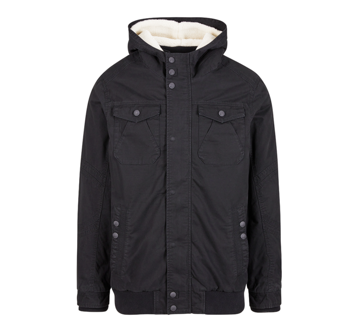 Brandit Meadow Jacket herren winterjacke, schwarz