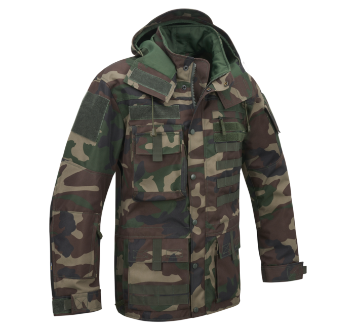 Brandit Performance Outdoor taktische Jacke, woodland