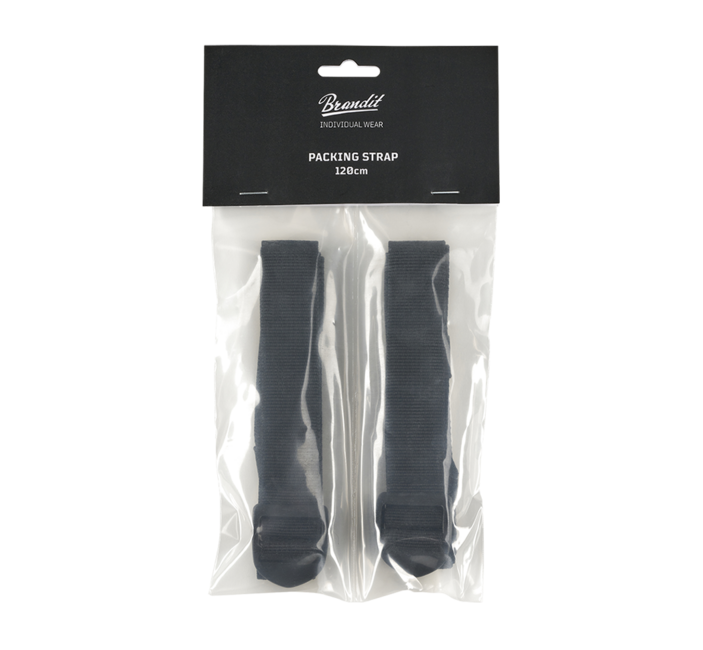 Brandit Gurte 2x120, schwarz