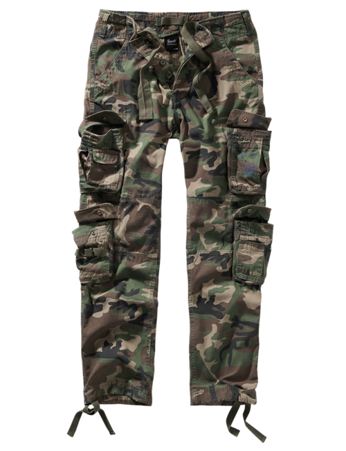 Brandit Pure Slim Fit Hose, woodland